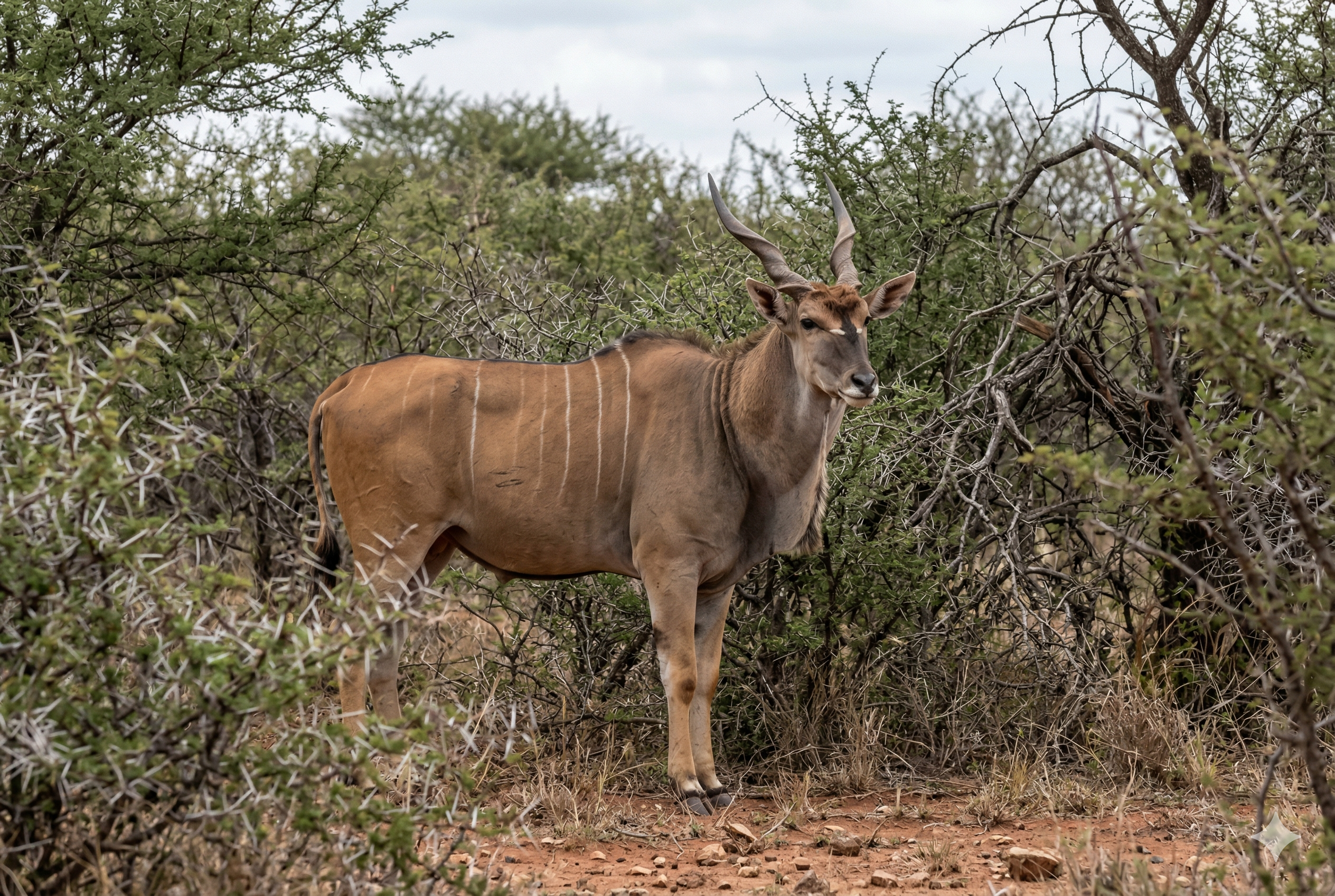Livingstone Eland (The Desert Lord) quarry photography on the Vaalpenskraal estate
